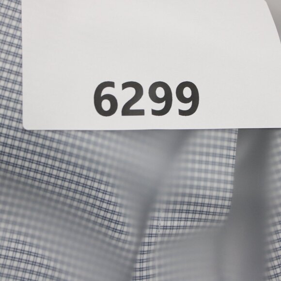 Quiksilver Waterman Shirt Mens 2XL XXL Blue/White Polynosic/Polyester S/S Button - Picture 14 of 14